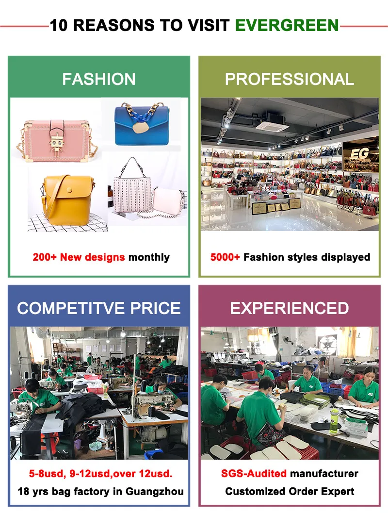 18 Yrs Professional Handbag Factory|Trusted by Giordano&Ck&Walmart|2 Factories, 1 Big Showroom|3, 500 Fashion Models|Customized Expert, Welcome Visit Us