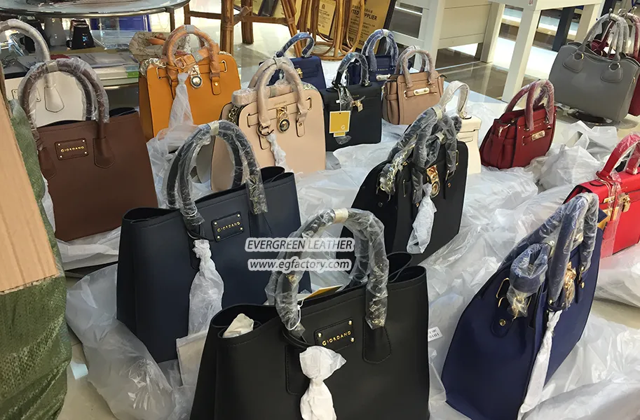 18 Yrs Professional Handbag Factory|Trusted by Giordano&Ck&Walmart|2 Factories, 1 Big Showroom|3, 500 Fashion Models|Customized Expert, Welcome Visit Us