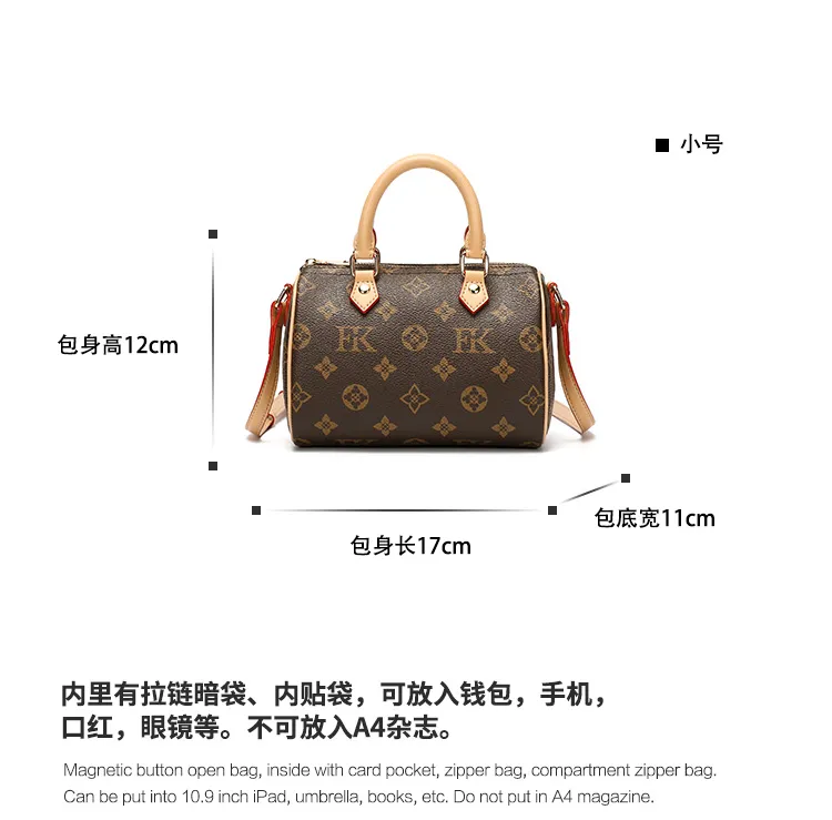 2021 Wholesale Large Designer Brand Women Hobo Bag Famous Speedy Handbag