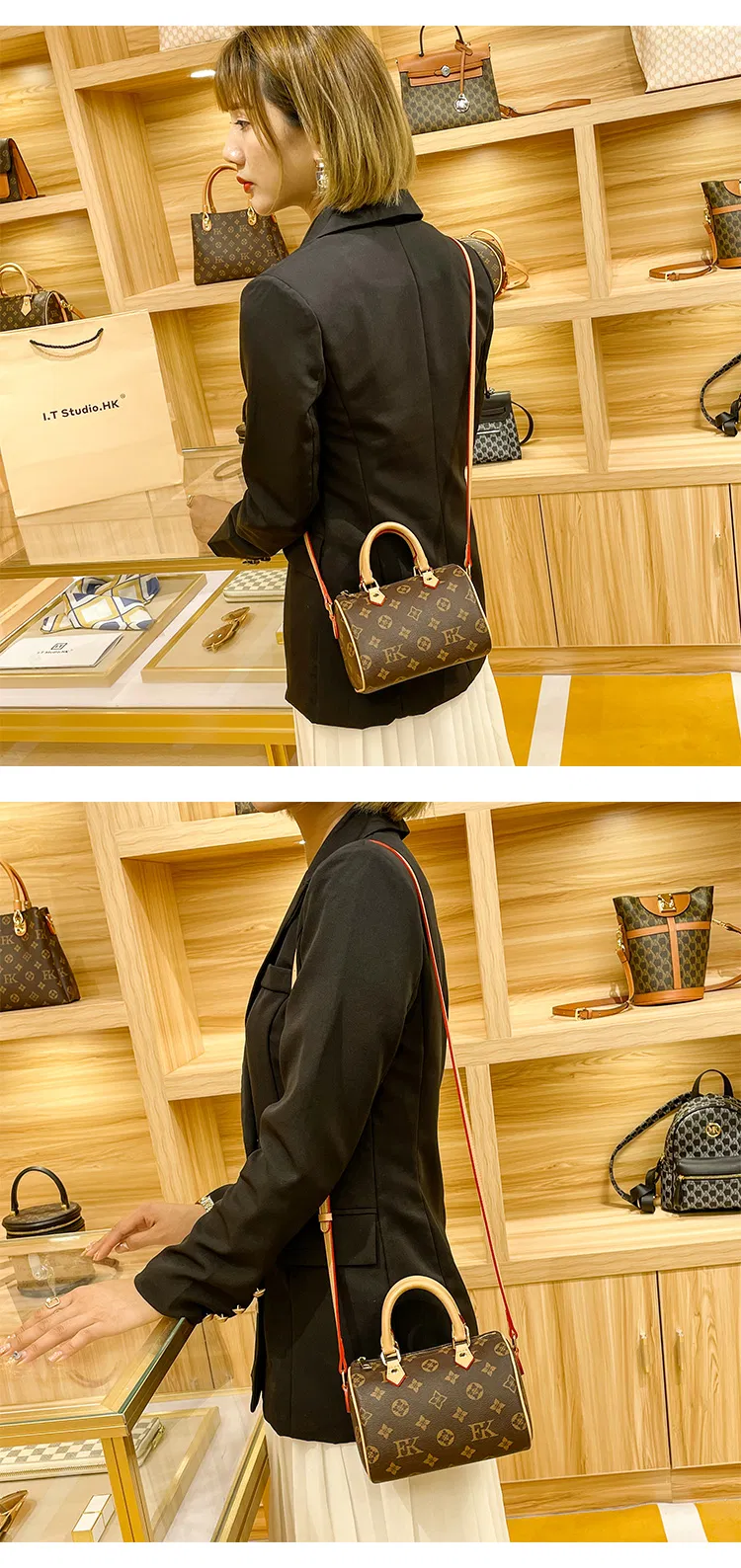2021 Wholesale Large Designer Brand Women Hobo Bag Famous Speedy Handbag