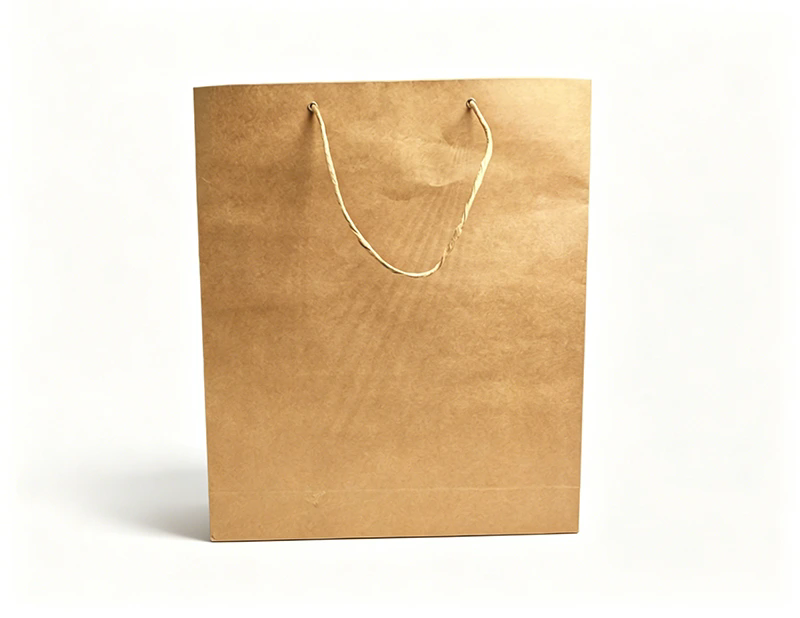 How Does a Kraft Paper Tote Bag Provide a Sustainable and Practical Packaging Solution?