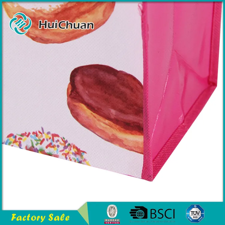 Amazon Hot Sale Promotion Grocery Large Tote Personalized TNT Non Woven Supermarket Shopping Bag