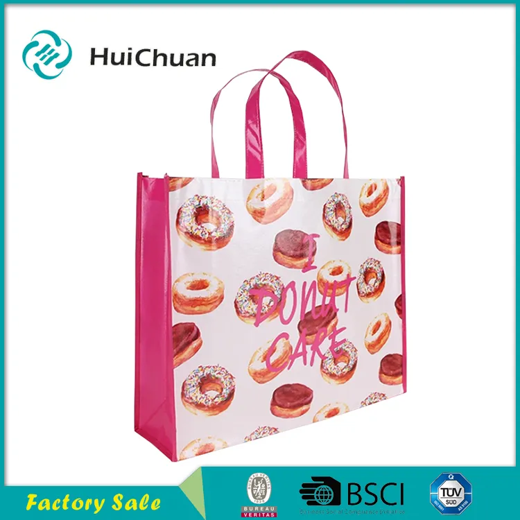 Amazon Hot Sale Promotion Grocery Large Tote Personalized TNT Non Woven Supermarket Shopping Bag