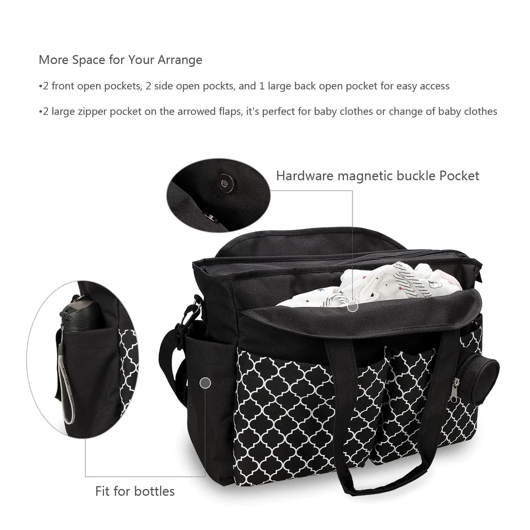 Baby Diaper Bag Backpack Large Capacity Mommy Maternity Bag Fashion Baby Nappy Bag Waterproof Newborn Care Backpacks