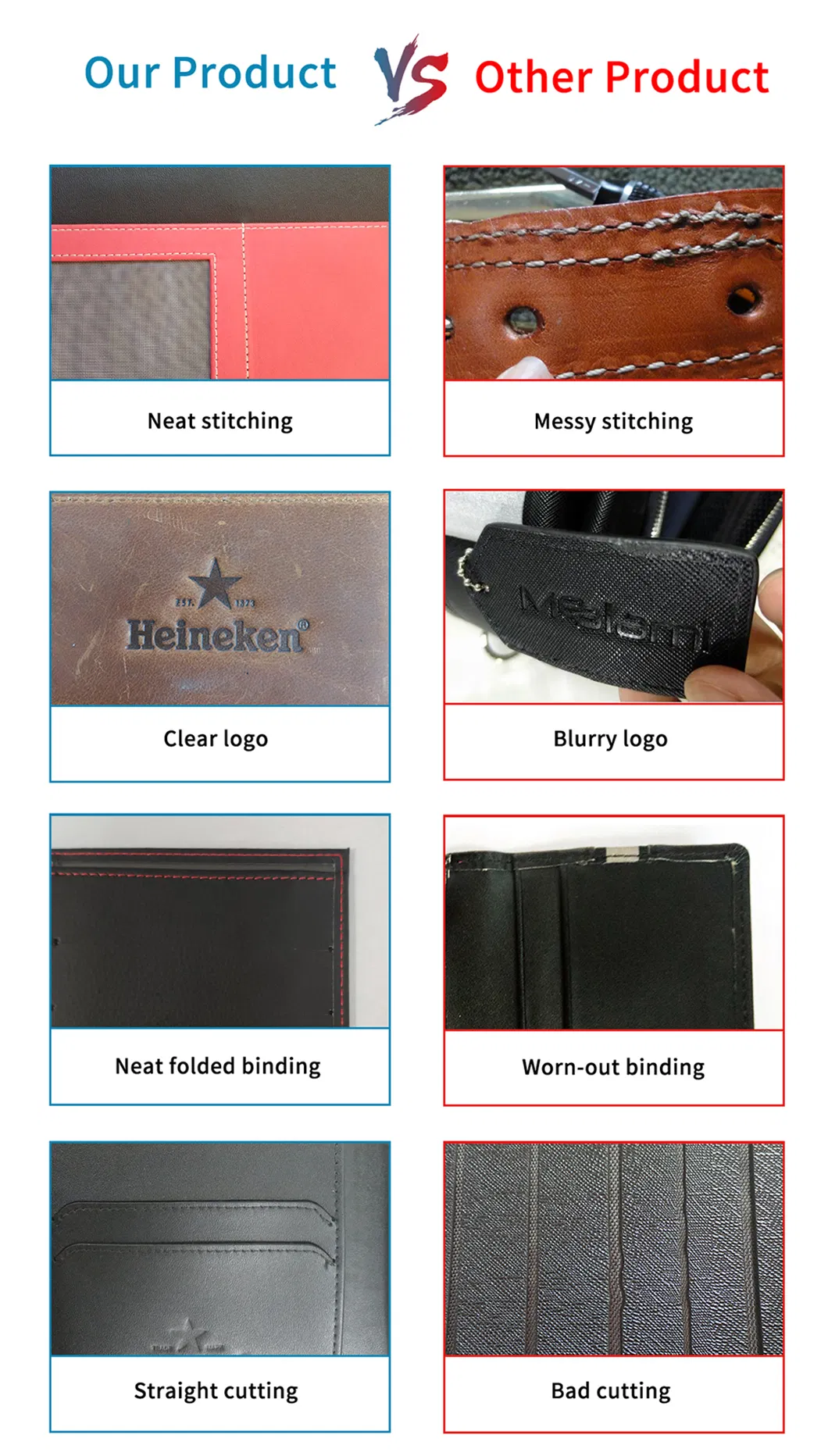 BSCI Lvmh ISO Factory Designer Ladies Card Holder Leather Men Wallet Women