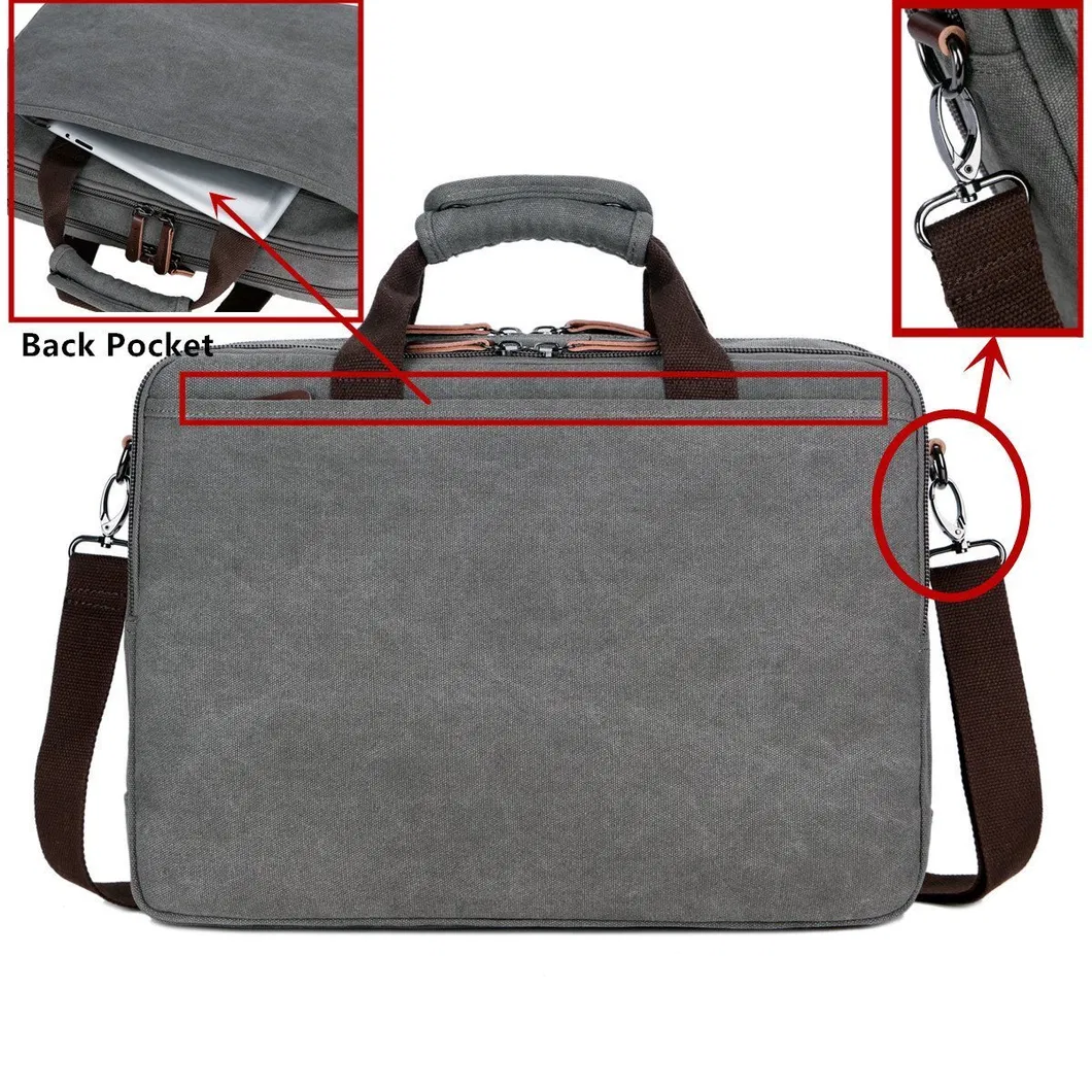 Canvas Laptop Messenger Bag RS-19120410