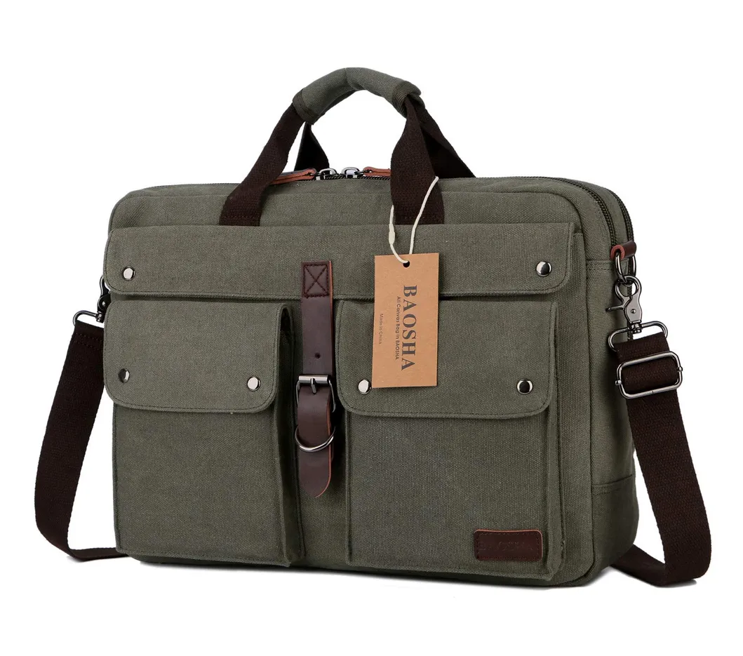 Canvas Laptop Messenger Bag RS-19120410