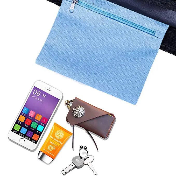 Cheap Large Multi Pockets Beach Bag Tote Mesh Bag for Toy Grocery Pool Gym