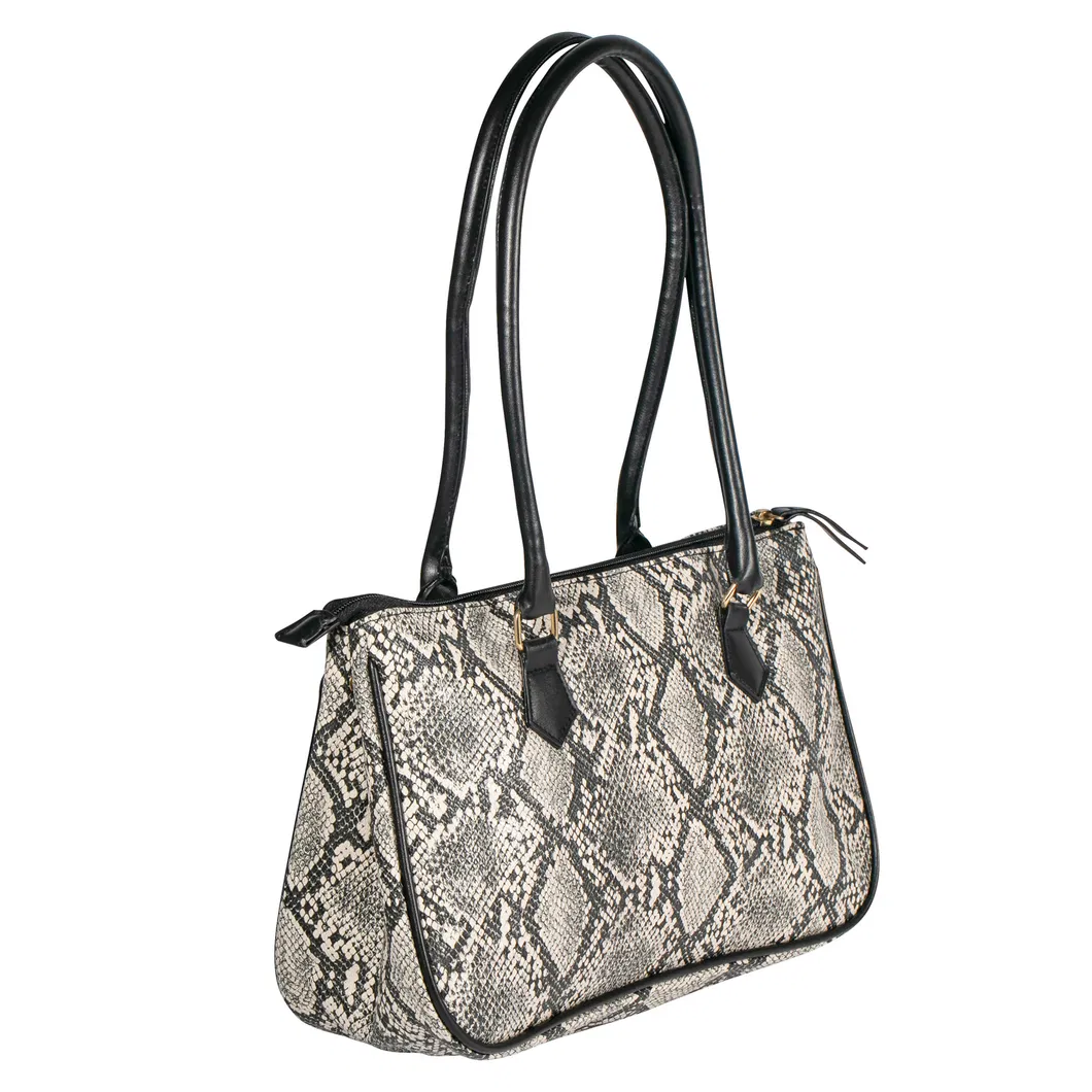 Classic Leather Lady Handbag for Women Travel Shopping Bag