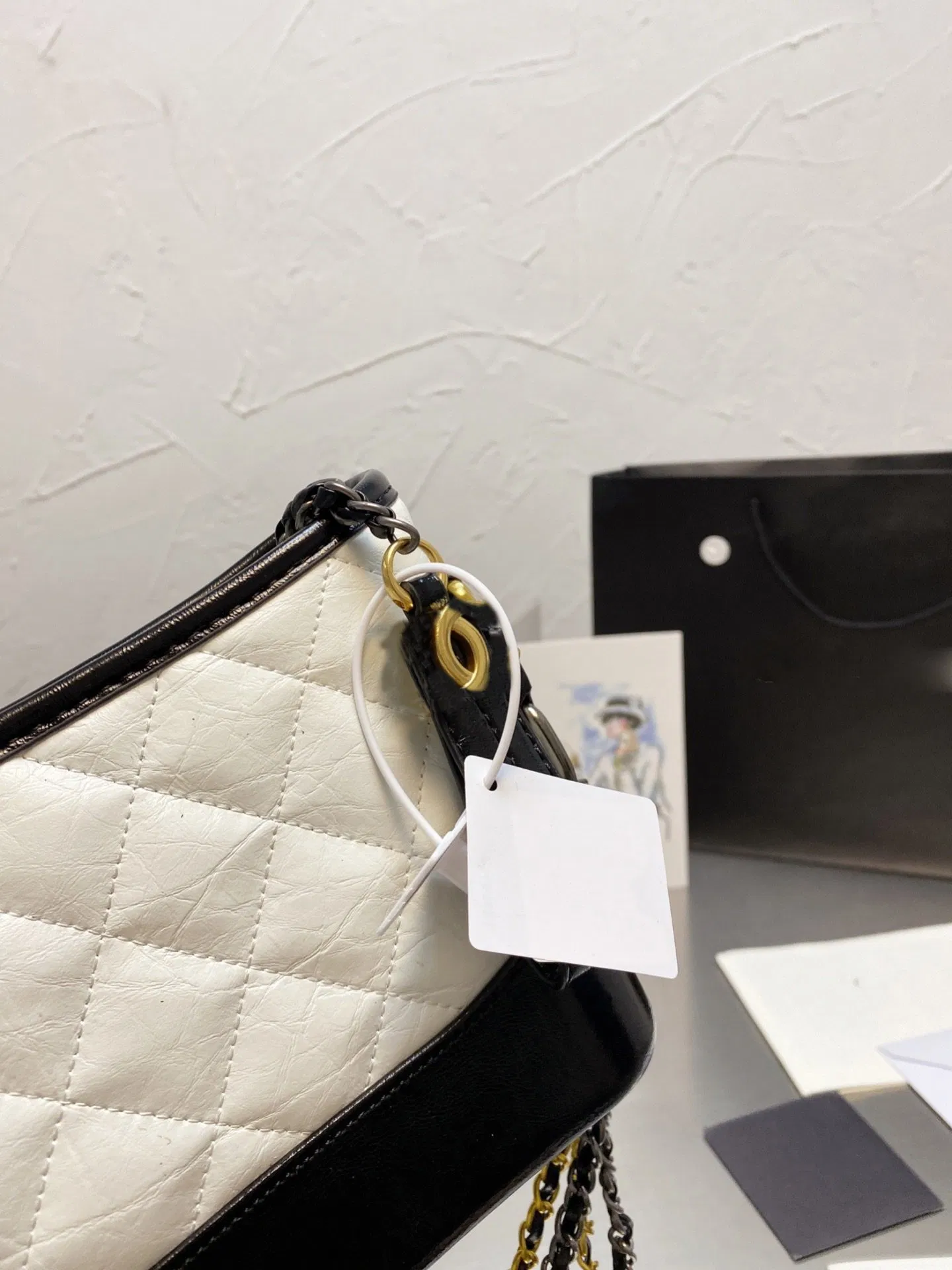 Contrast Color Medium Women Shoulder Bag Wholesale Market AAA Quality Bag