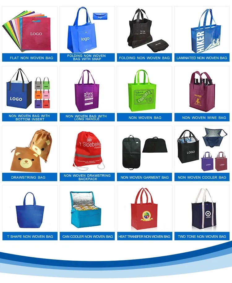 Design Promotional Tote Bag, PP Non-Woven Shopping Grocery Canvas, Soft Cotton Shoulder, Plastic Paper Fashion Recycle/Reusable Bag, Custom Logo Gift Bag