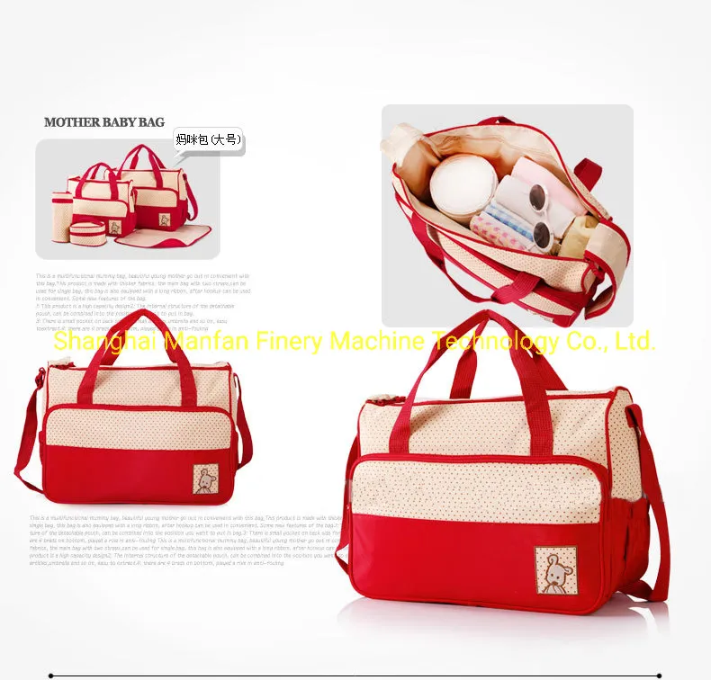 Diaper Bag, Large Diaper Tote Stylish for Mom and Dad, with Changing Pad, Insulated Pockets