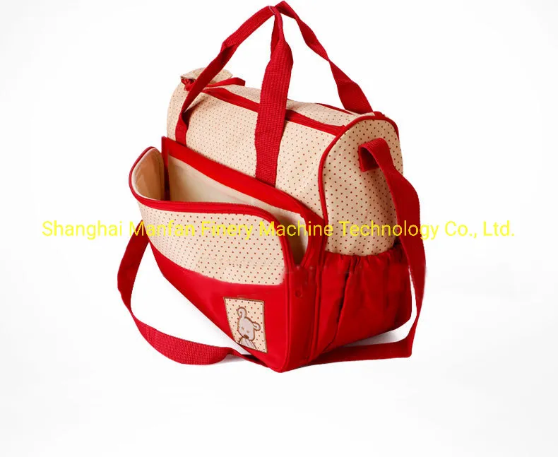 Diaper Bag, Large Diaper Tote Stylish for Mom and Dad, with Changing Pad, Insulated Pockets