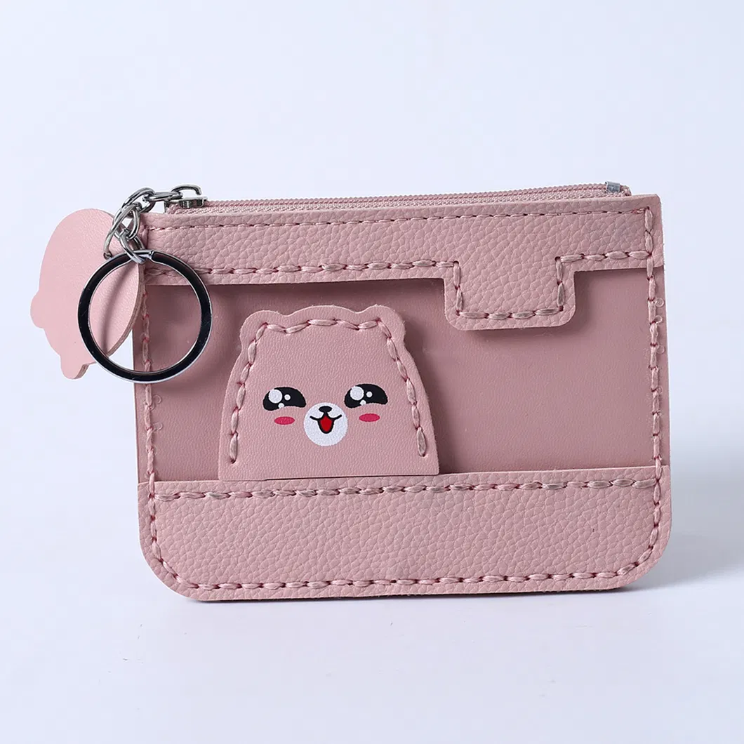 DIY Handmade Stitching PU Leather Wallet Card Holder