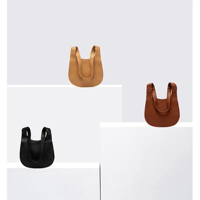 Elegant Winter Style PU Leather Ladies Shoulder Handbags Hobo Manufacturer Direct