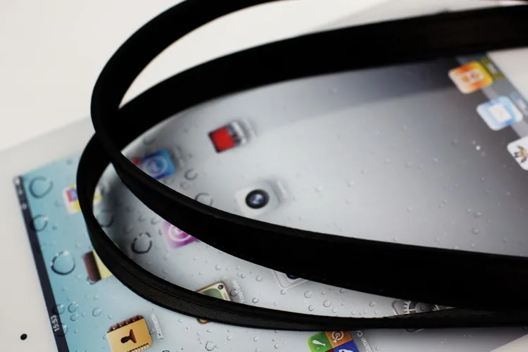 Emg6175 Black Genuine Leather Tote Bag Digital Print Fashion Women Zipper Wolf Printed Bags Custom Logo