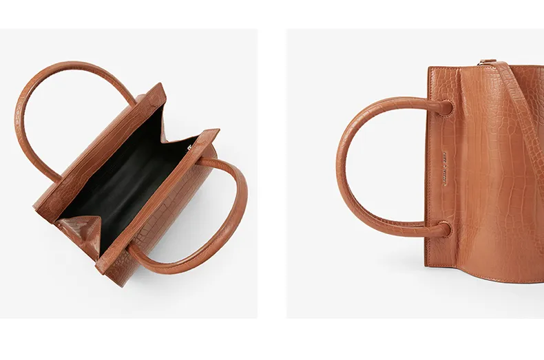 Factory Price Luxury Designer Genuine Leather Women Ladies Shoulder Handbags