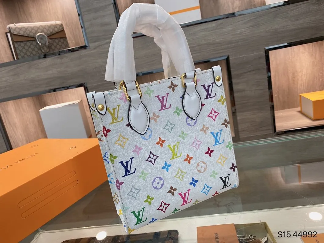 Factory Waterproof Women Bag Light Weight Khaki Stripe Shoulder Lady Handbag