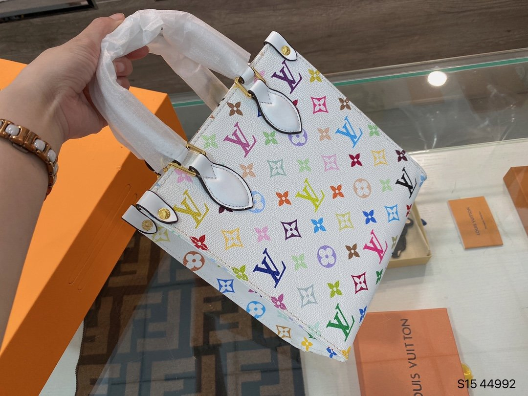 Factory Waterproof Women Bag Light Weight Khaki Stripe Shoulder Lady Handbag