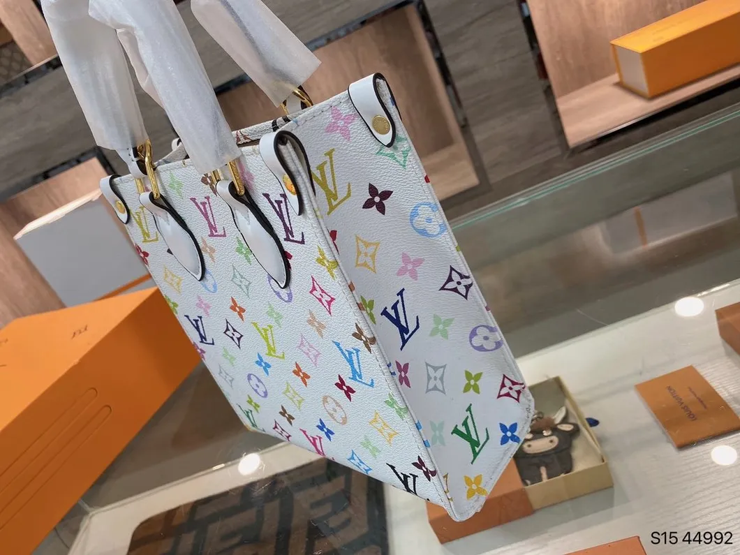 Factory Waterproof Women Bag Light Weight Khaki Stripe Shoulder Lady Handbag