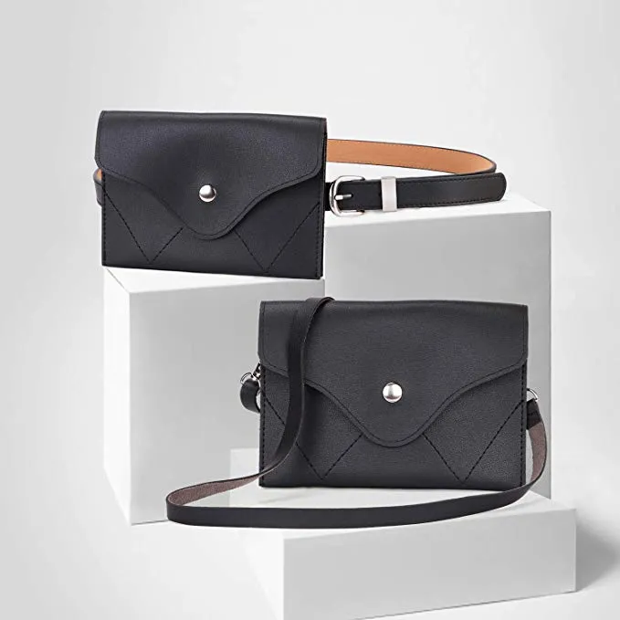 Fanny Pack Cell Phone Pack Fashion Lady Waist Bag Women Waist Bag Desinger Waist Bag (WDL1539)