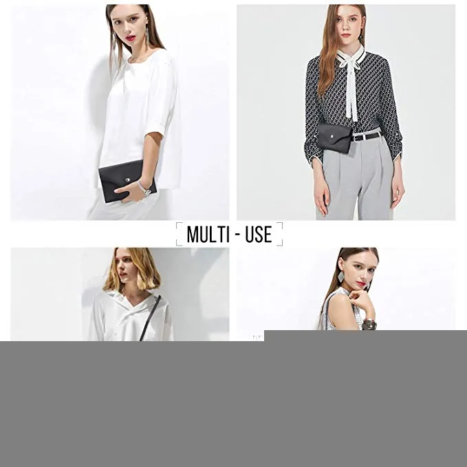 Fanny Pack Cell Phone Pack Fashion Lady Waist Bag Women Waist Bag Desinger Waist Bag (WDL1539)