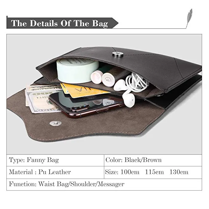 Fanny Pack Cell Phone Pack Fashion Lady Waist Bag Women Waist Bag Desinger Waist Bag (WDL1539)