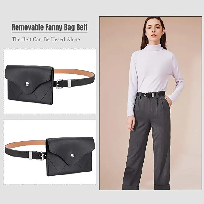 Fanny Pack Cell Phone Pack Fashion Lady Waist Bag Women Waist Bag Desinger Waist Bag (WDL1539)