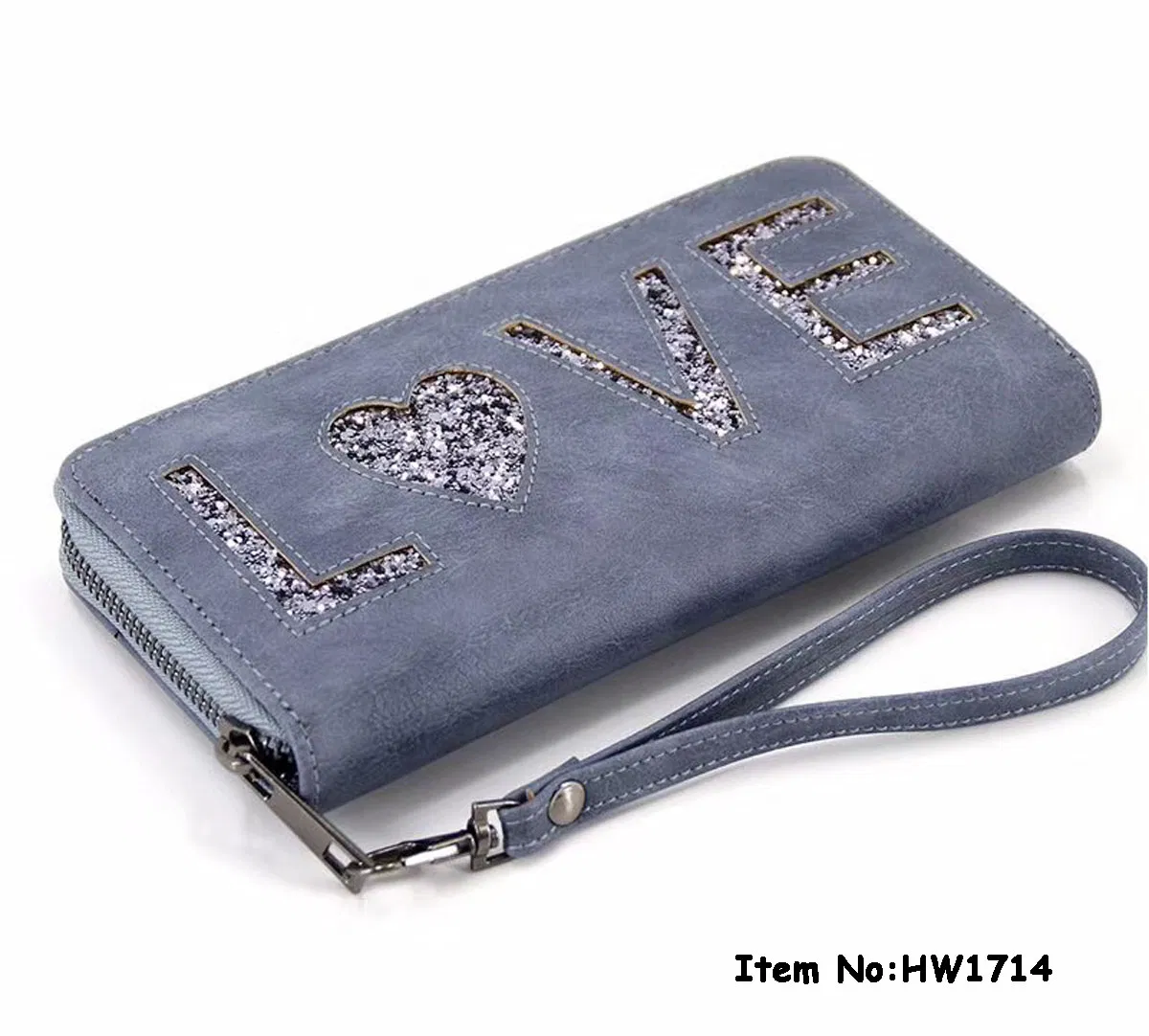Fashion Women PU Leather Wallet (HW1714)