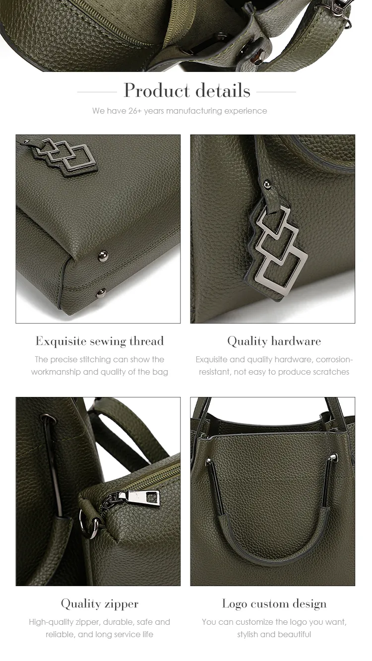 Fashionable Single Shoulder Bag Large Capacity Female Handbags Sets