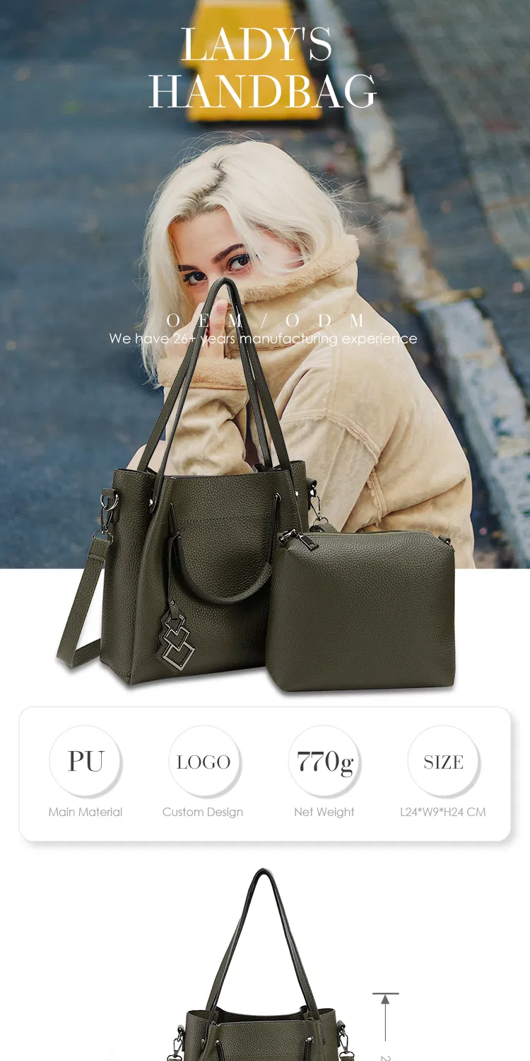 Fashionable Single Shoulder Bag Large Capacity Female Handbags Sets