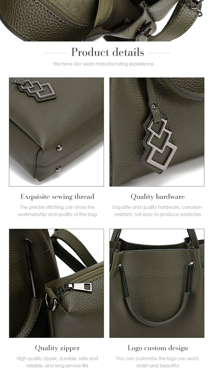 Fashionable Single Shoulder Bag Large Capacity Female Handbags Sets