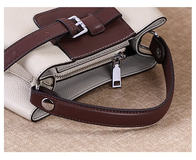 Female Bag New Trendy Leather Messenger Bag Bucket Bag Wild 2021 Shoulder Bag Fashion Handbag