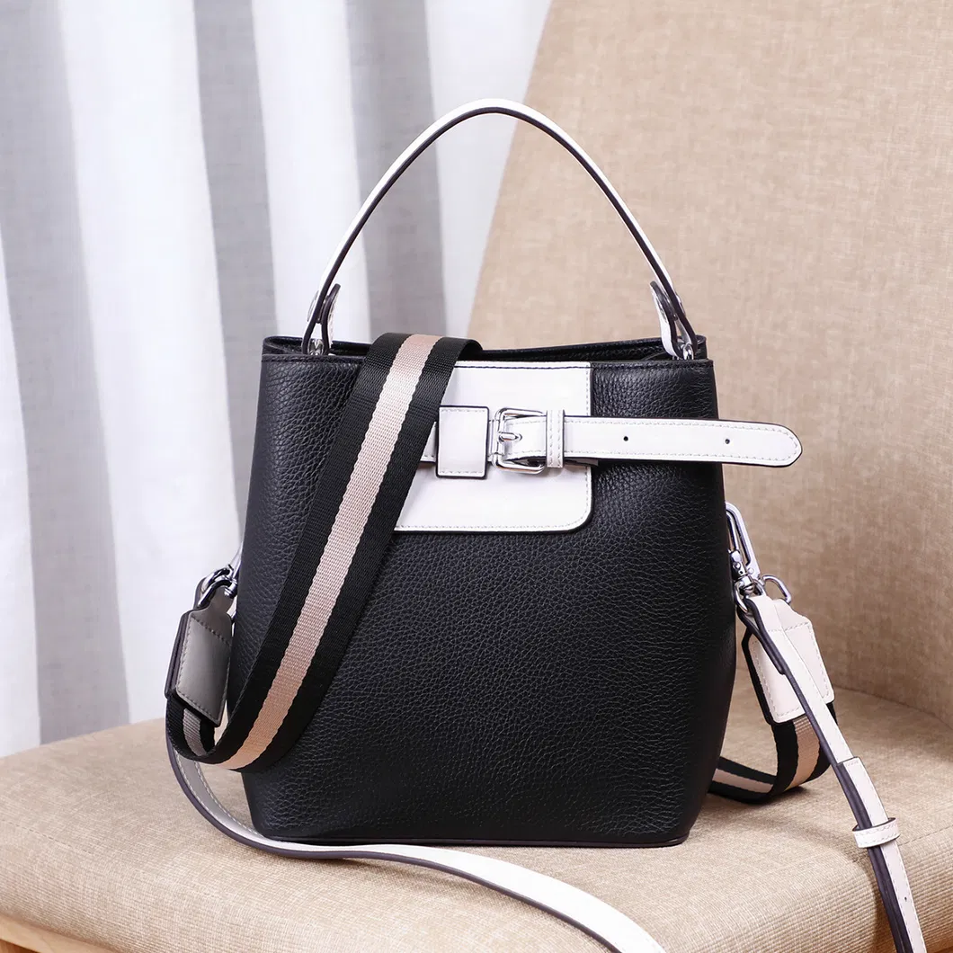 Female Bag New Trendy Leather Messenger Bag Bucket Bag Wild 2021 Shoulder Bag Fashion Handbag