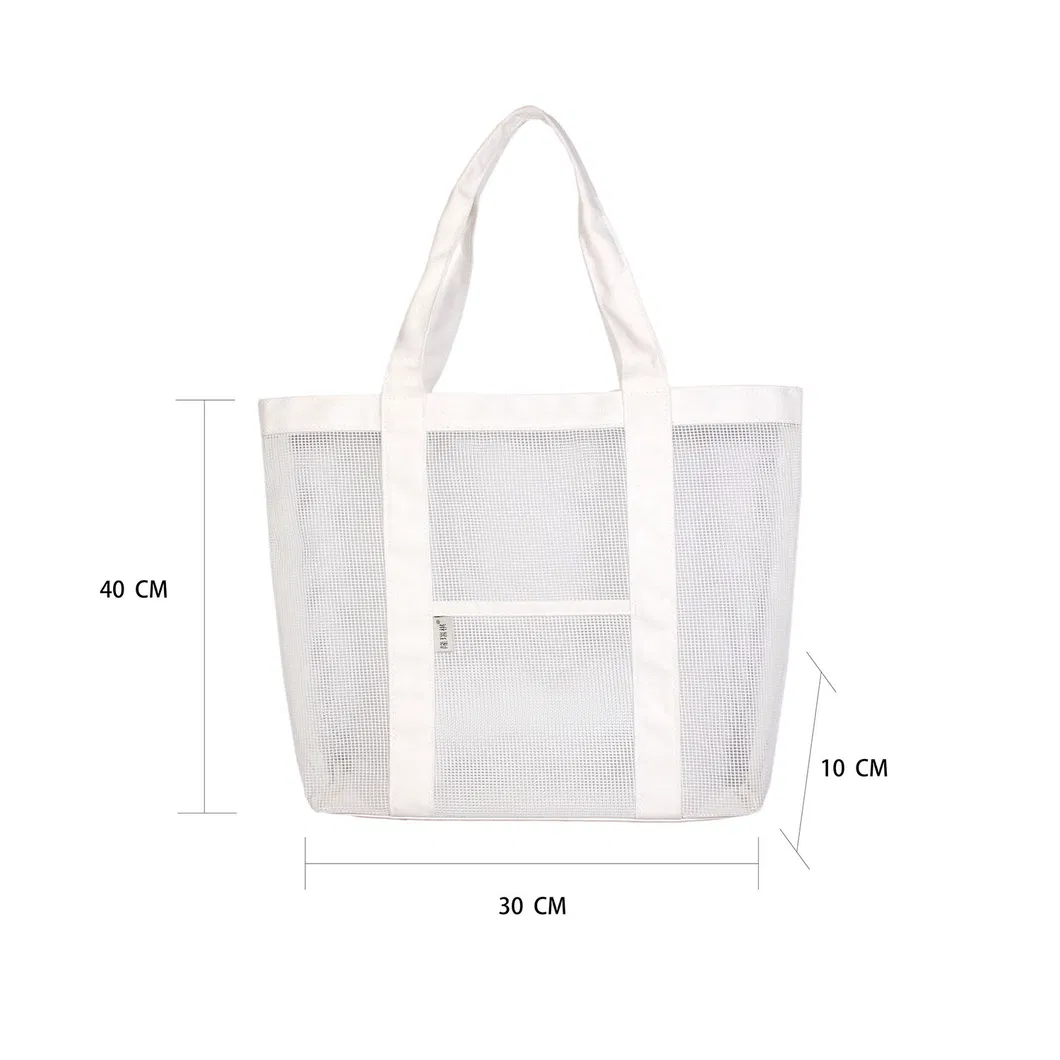 Hot Product Big Capacity Movie Concert Cosmetic Mesh Tote Bag