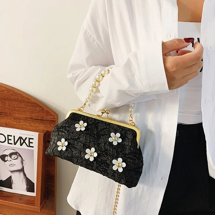 Hot Sell Luxury Diamond Evening Bags Silver Rhinestone Ladies Dinner Purse Chains Mini Handbags Wedding Clutch Bag