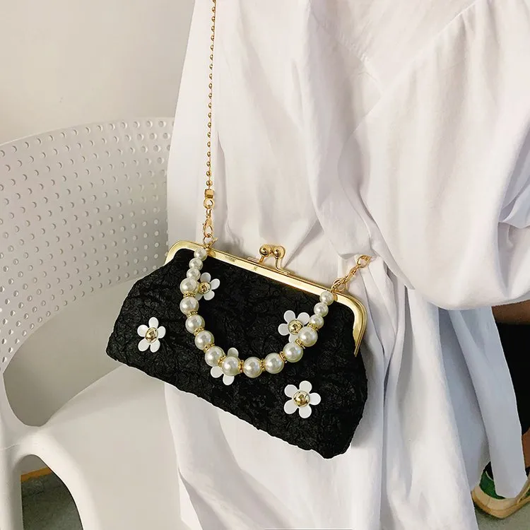 Hot Sell Luxury Diamond Evening Bags Silver Rhinestone Ladies Dinner Purse Chains Mini Handbags Wedding Clutch Bag