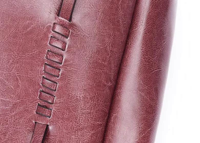 Hot Selling Real Cowhide Designer Style Tote Bag Mommy Bag