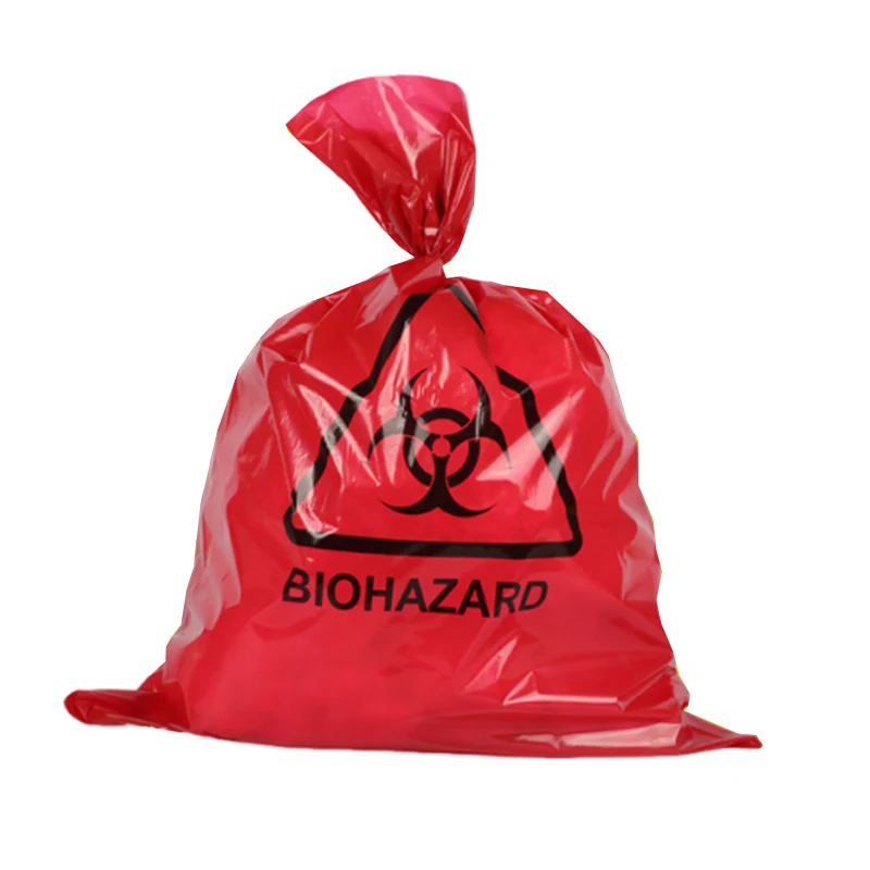 Red And Yellow Medical Waste Bags