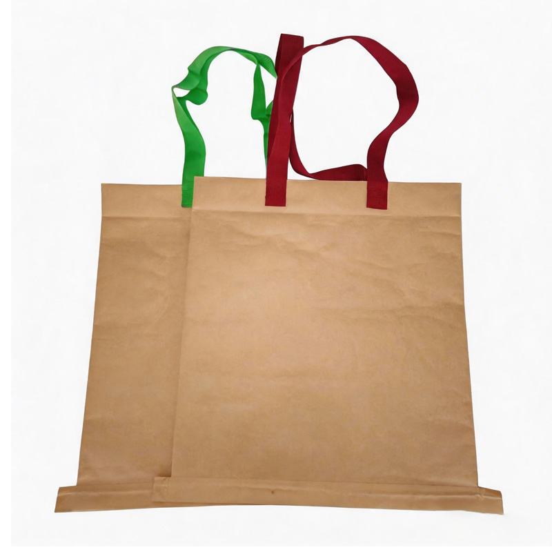 Kraft Paper Woven Handbag