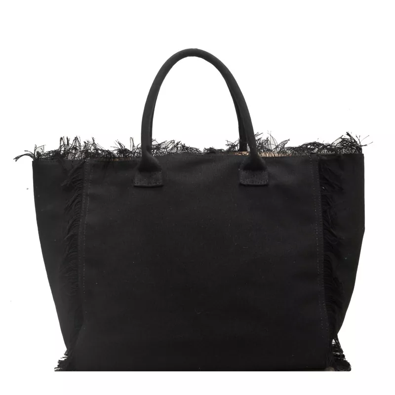 Large Capacity Custom Logo Canvas Tote Bag