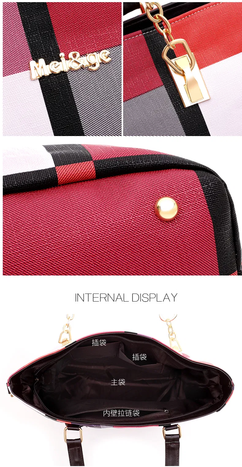 Lady Shoulder Designer Bags Factory Wholesale Women Handbag Luxury Leather Messenger Bag Fashion Ladies Tote Bag