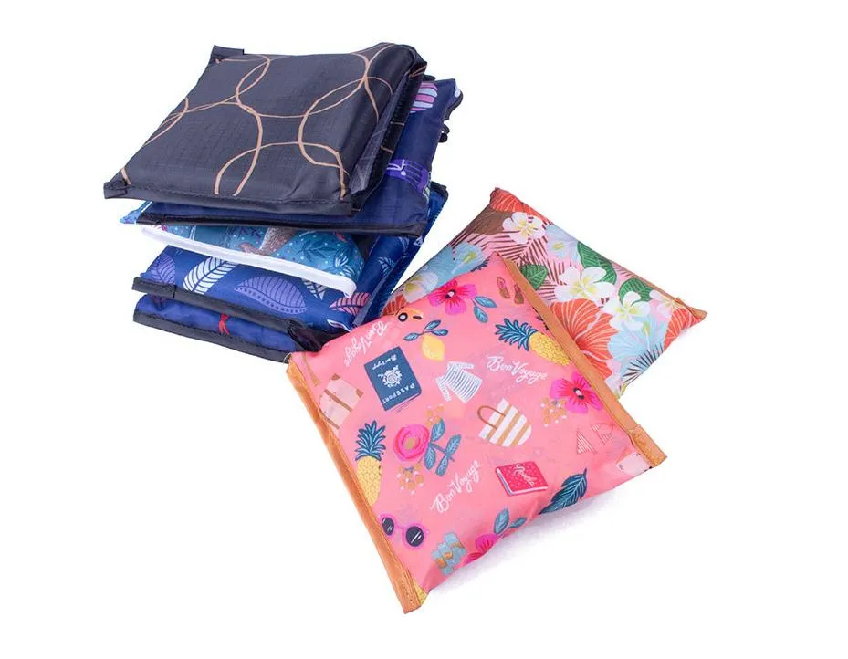 Large Capacity Durable Washable Grocery Shopping Tote Foldable Bags