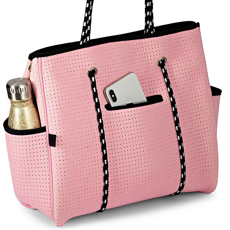 Large Women Handbag Travel Bags Fashion Neoprene Mommy Bags Waterproof Tote Beach Bags