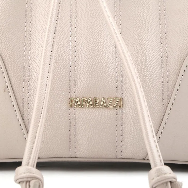 Latest Fashion Designer Custom Drawstring Bucket PU Leather Ladies Handbags