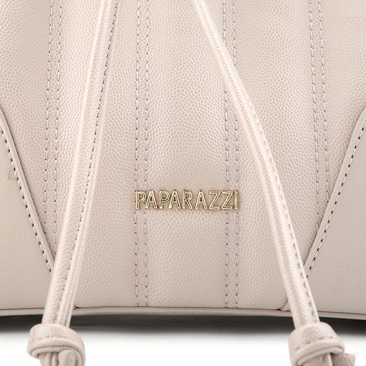 Latest Fashion Designer Custom Drawstring Bucket PU Leather Ladies Handbags