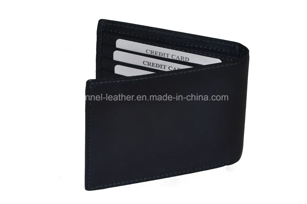 Manufacturer Hot Sell Men′ S Real Leather Gift Set Wallet Belt Cardholder and Keyholder with Pen Set 5PCS Giftbox Luxury Promotion Gift Set (EU4116)