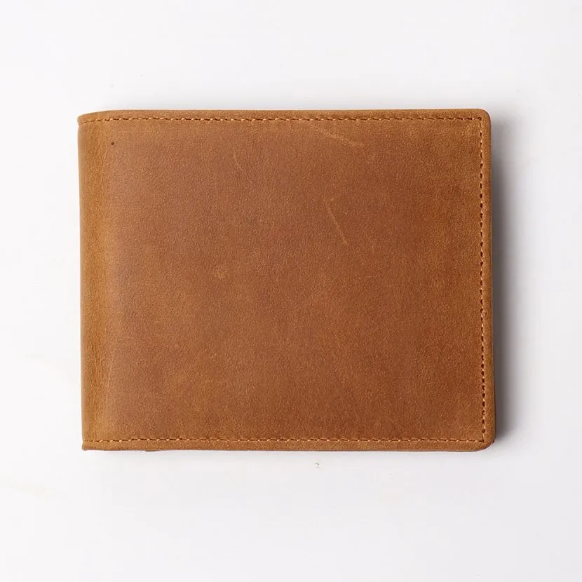 Men′ S Slim Bifold Wallet RFID Blocking Minimalist Front Pocket Wallets for Men