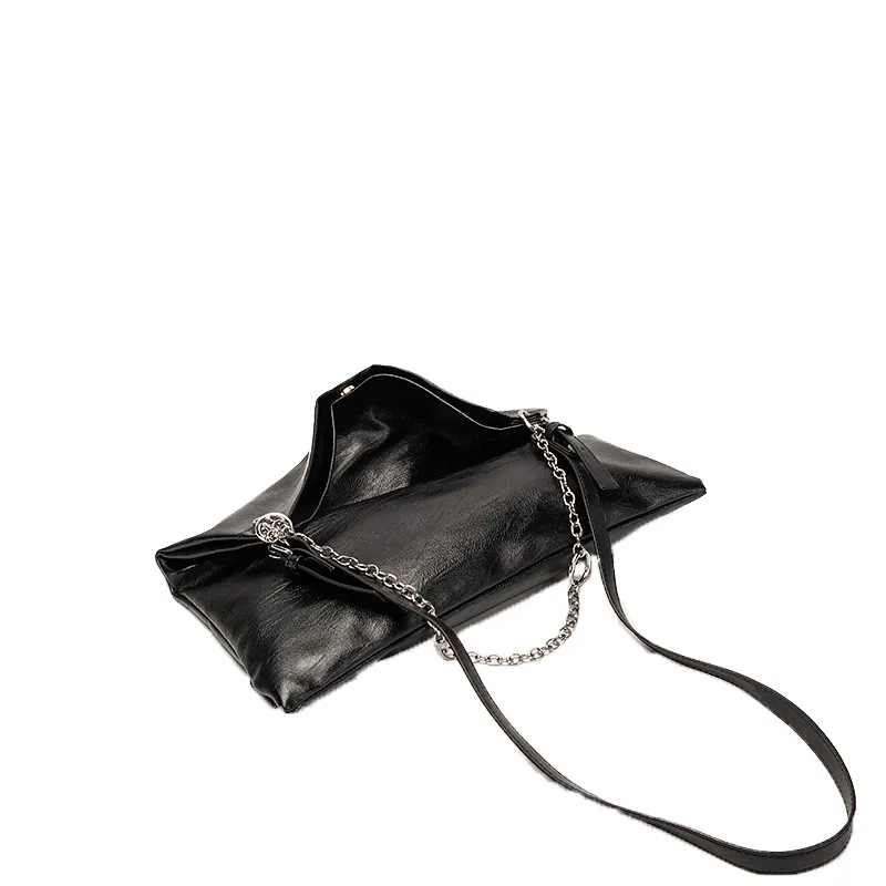 New Arrival High Quality Vegan Leather Women Handbags Hobo Chain Strap Wholesaler Distributor