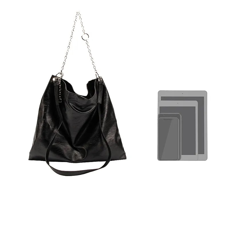 New Arrival High Quality Vegan Leather Women Handbags Hobo Chain Strap Wholesaler Distributor